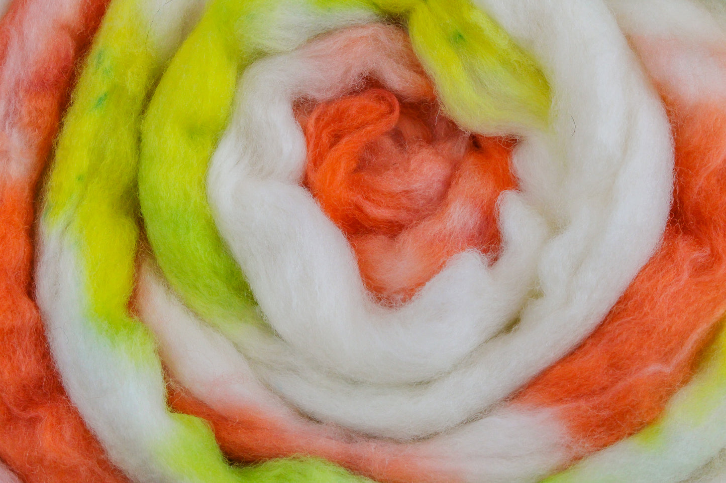 Superwash Merino/Nylon blend hand dyed roving, combed top - 4 oz